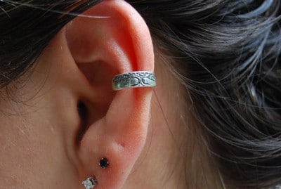 Cool Conch Piercing