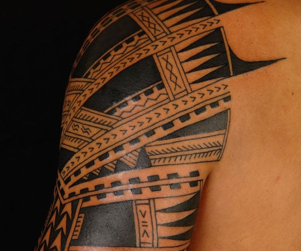snake tattoo | Polynesian | Samoa | Tatau - YouTube