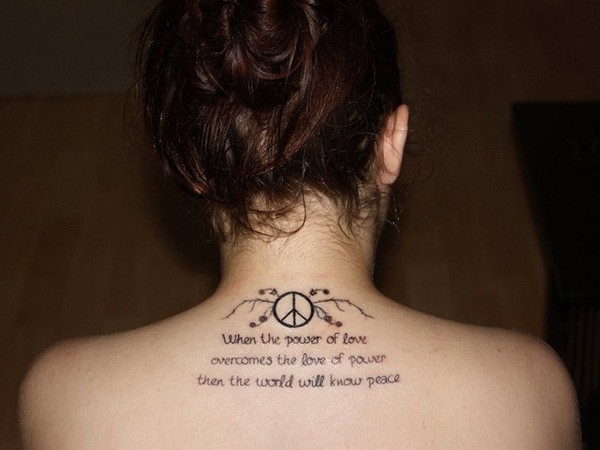 quote tattoo love