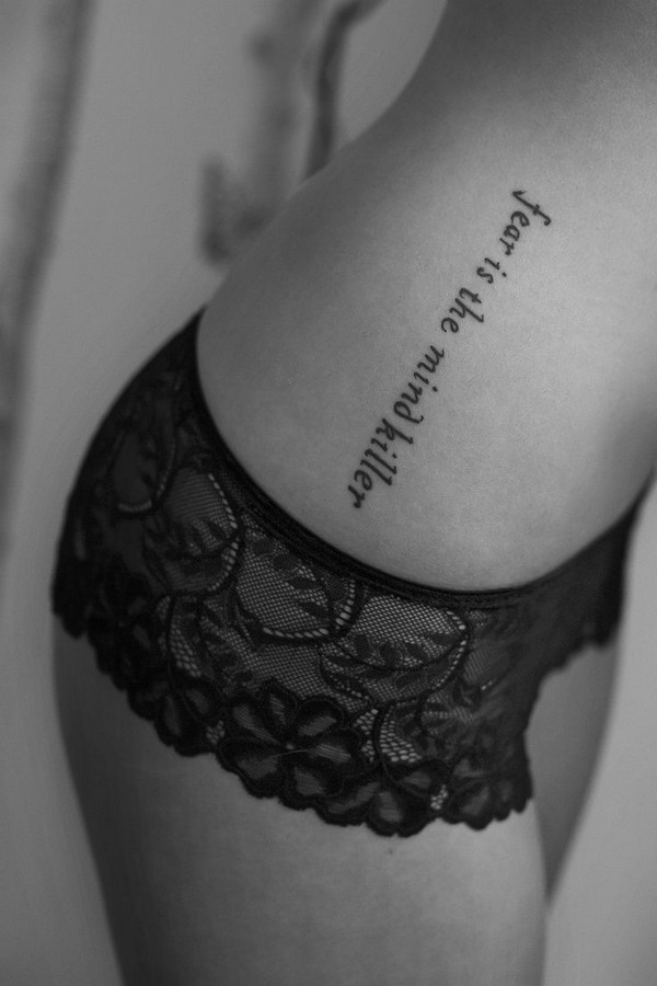 tattoo quotes about fear