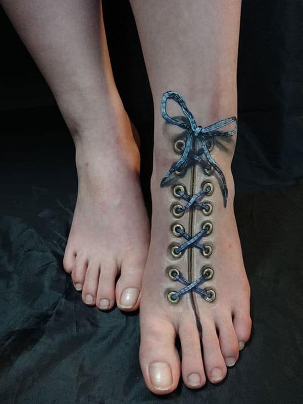 3D Tattoos Shoelace