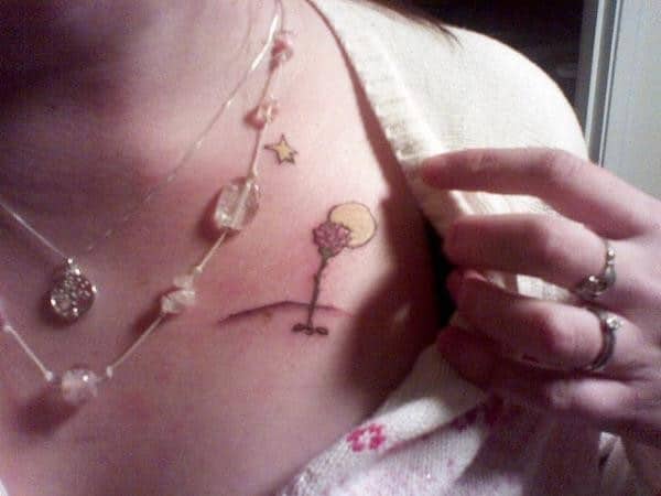 Small Incredible Rose Tattoo