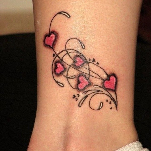flower heart tattoo｜TikTok Search