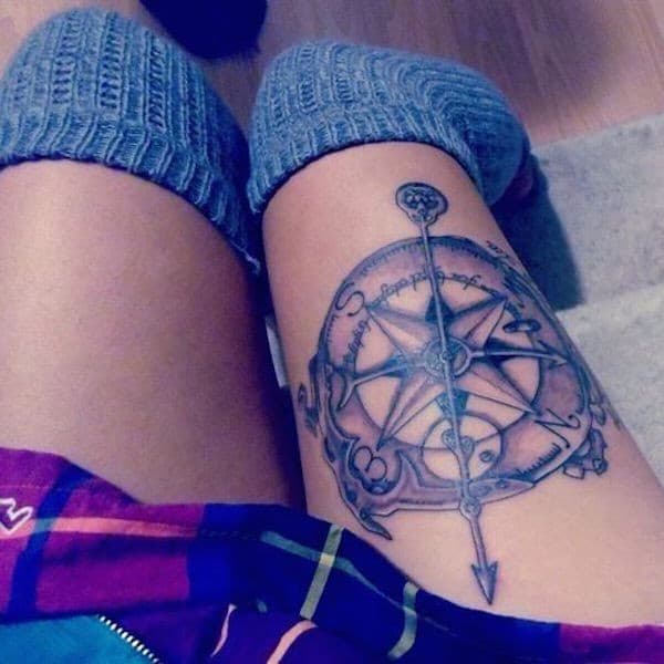110 Best Thigh Tattoos for Women and Men
