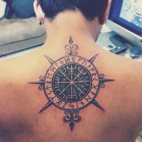 110 Best Compass Tattoo Designs, Ideas and Images