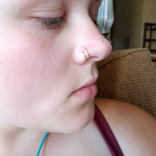 Tragus Orbital Piercing