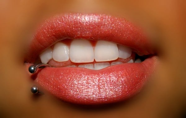 Cute Lip Piercing