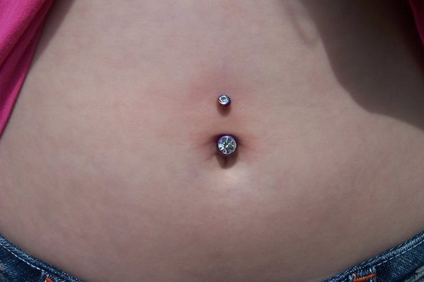Inverse Belly Piercing