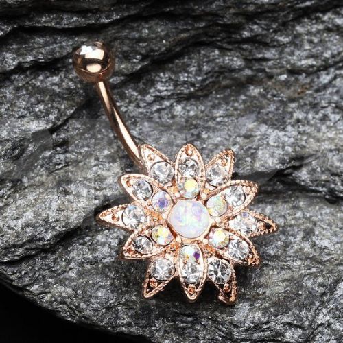 Gold Belly Button Ring