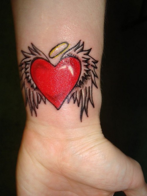 21 Tattoo Studio - Simple heart with angel n Devil'z Wing! #simpletattoo  #simple #simplified #linetattoo #lineart #linearttattoo #lineartattoo #heart  #hearttattoo #hearttattoos #hearttattoodesign #wingstattoo #angel  #angelwings #angelwingstattoo #devil ...
