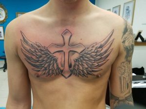 Cross With Wings