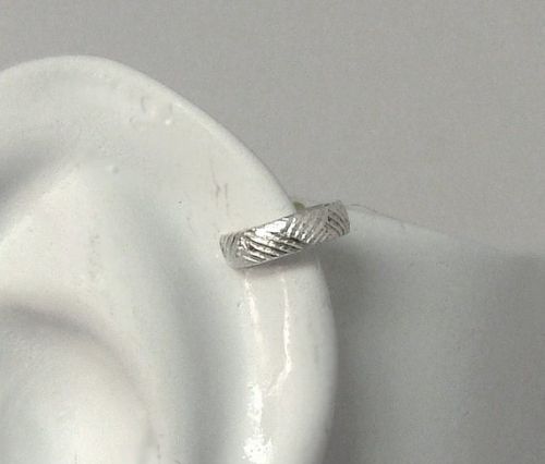 Sterling Silver Wire Post Conch Pierced Cartilage Helix