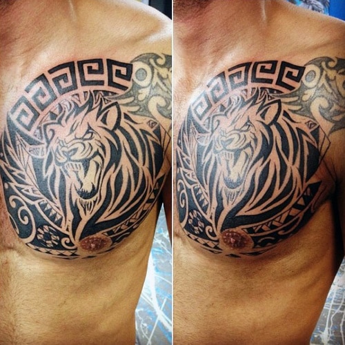 20 of the best chest tattoos for men and their meanings (with photos) -  YEN.COM.GH
