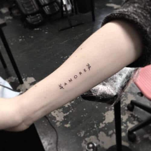 Girly Tattoo Font