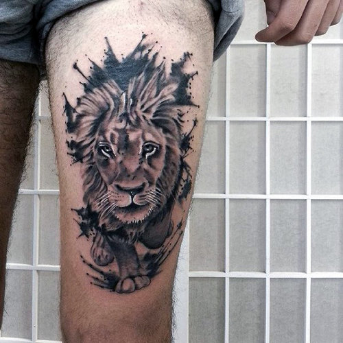 30 Lion Tattoo Designs for Men