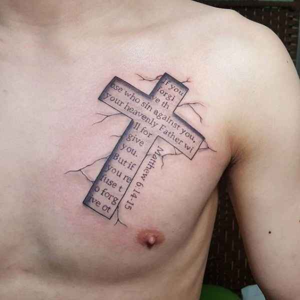 150 Best Cross Tattoos for Men (2020)