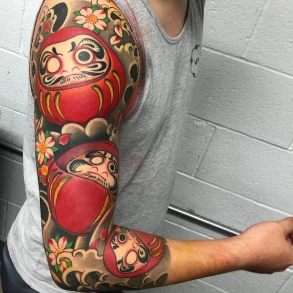 Japanese Arm Sleeve Tattoos