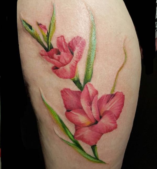August Birth Flower Tattoos