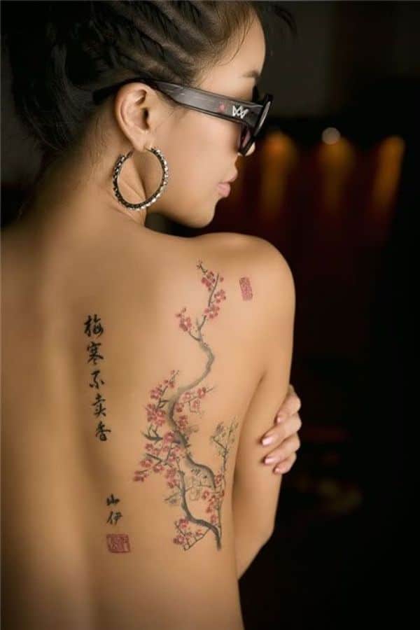 Japanese Flower Tattoo