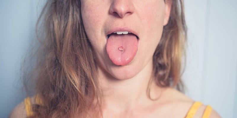 tongue piercings care