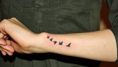 100 Small Bird Tattoos Designs with Images - Piercings Models