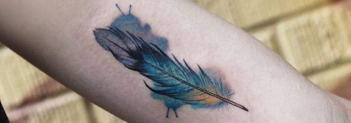 feather tattoo