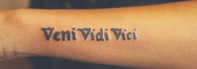 Searching 'veni vidi vici translation'  CRAZY INK TATTOO & BODY PIERCING  SURAT in Surat
