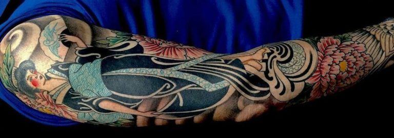 japanese geisha tattoo