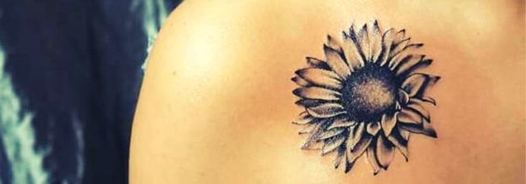 small sunflower tattoos