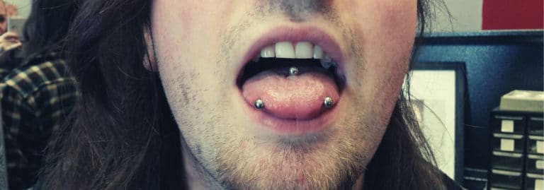 snake eye piercing