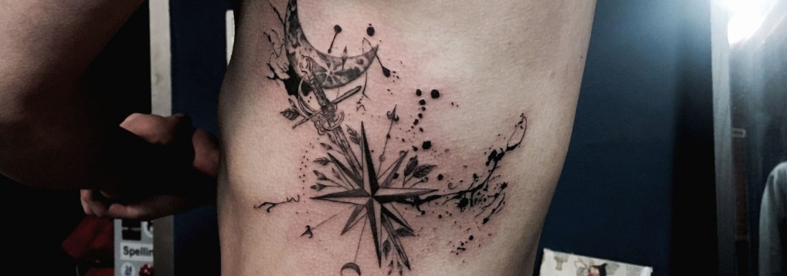 side tattoo