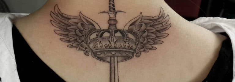crown tattoo