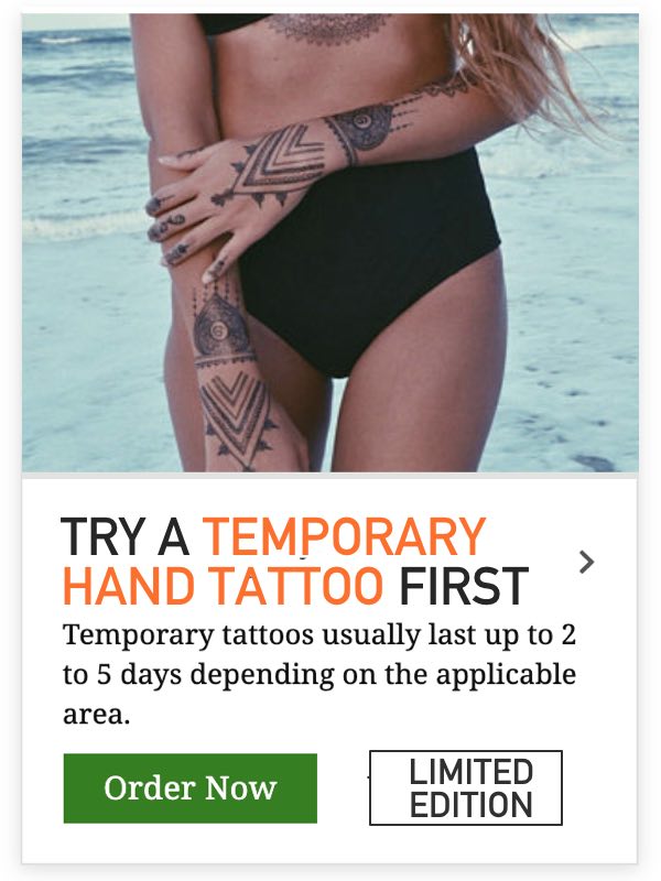 109 Small Hand Tattoos For Men And Women 2020