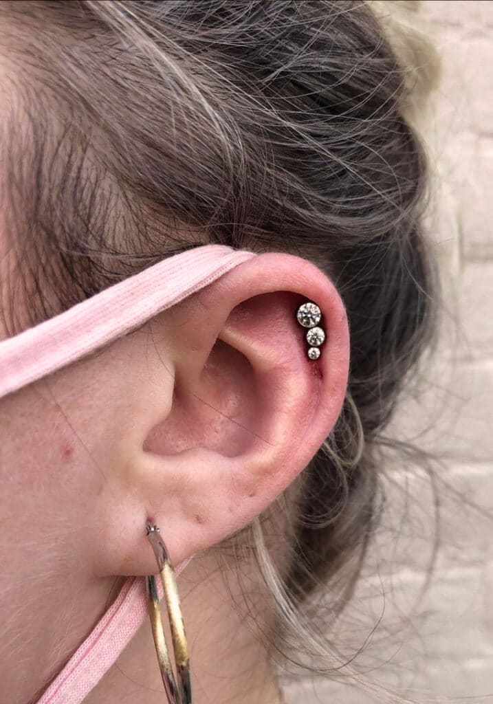 My Helix Piercing