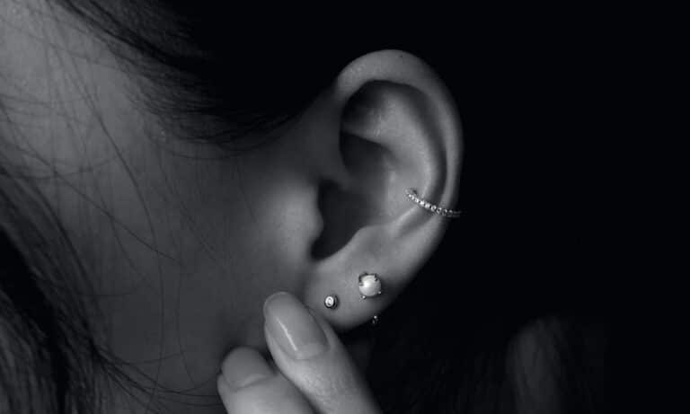 Hottest cartilage piercings