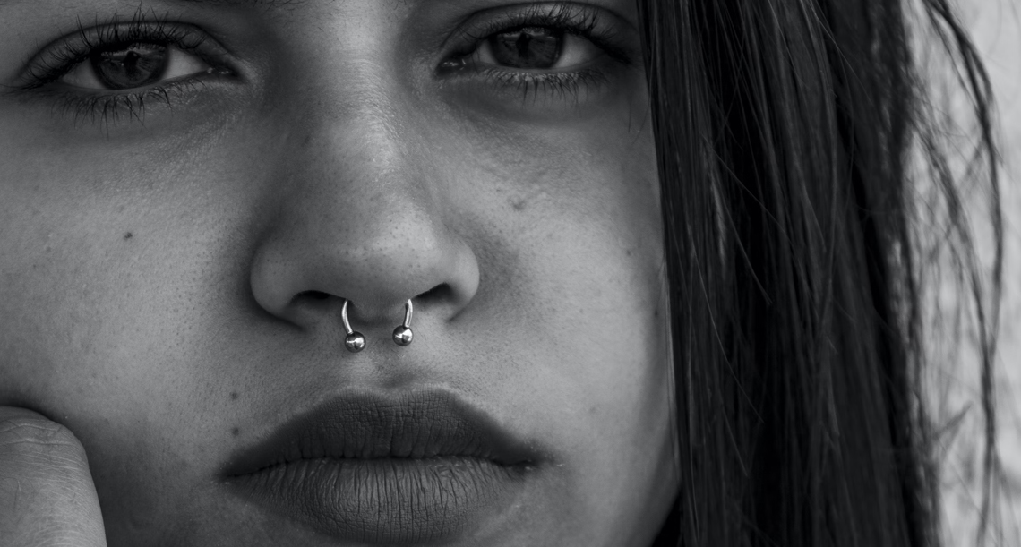 Septum Piercings Girl